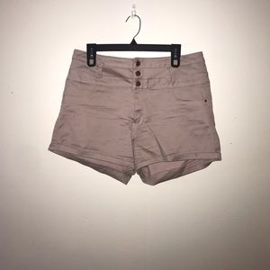 High Waisted Shorts -coral